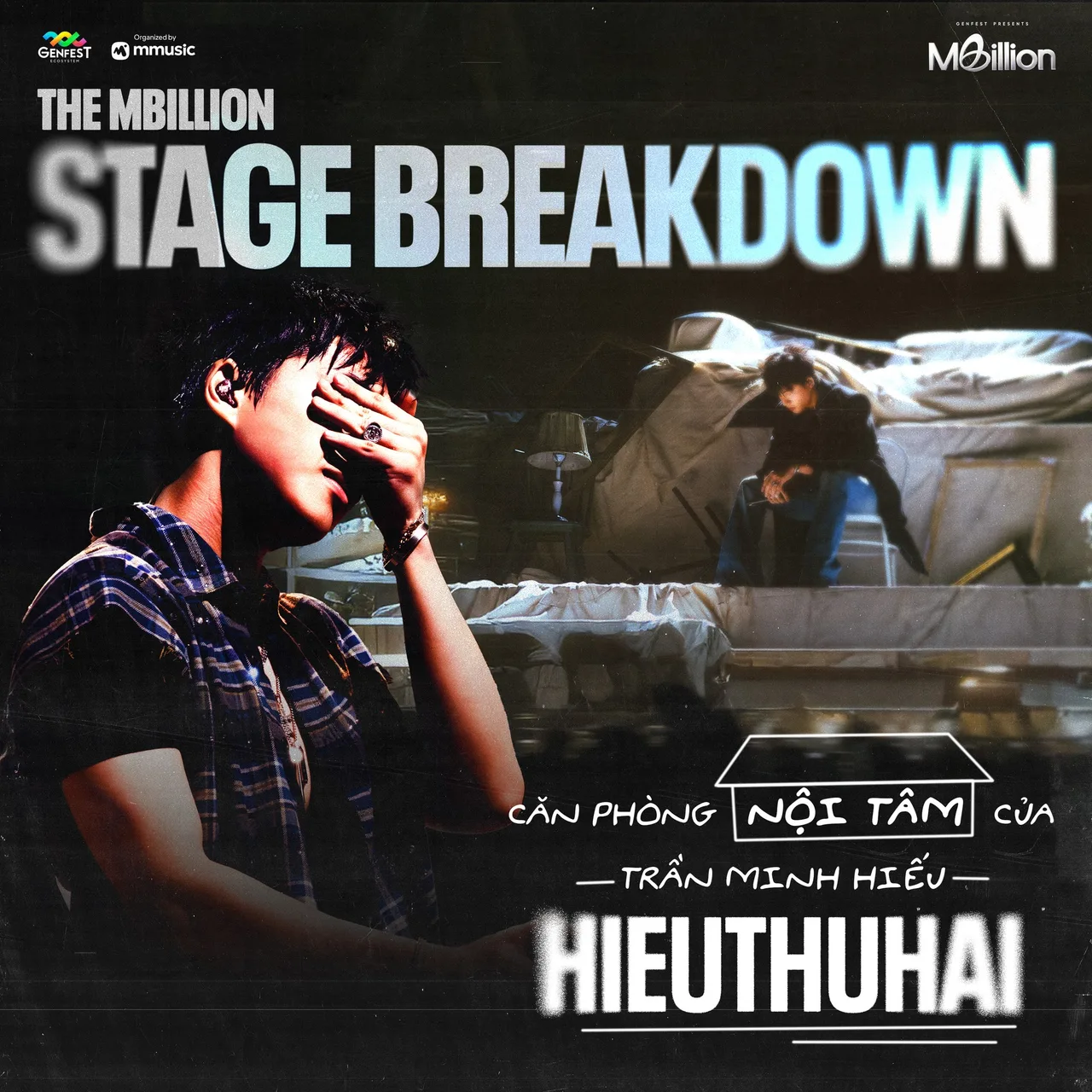 STAGE BREAKDOWN - HIEUTHUHAI: CĂN PHÒNG MỞ RA THẾ GIỚI NỘI TÂM

Sân khấu Mini Co