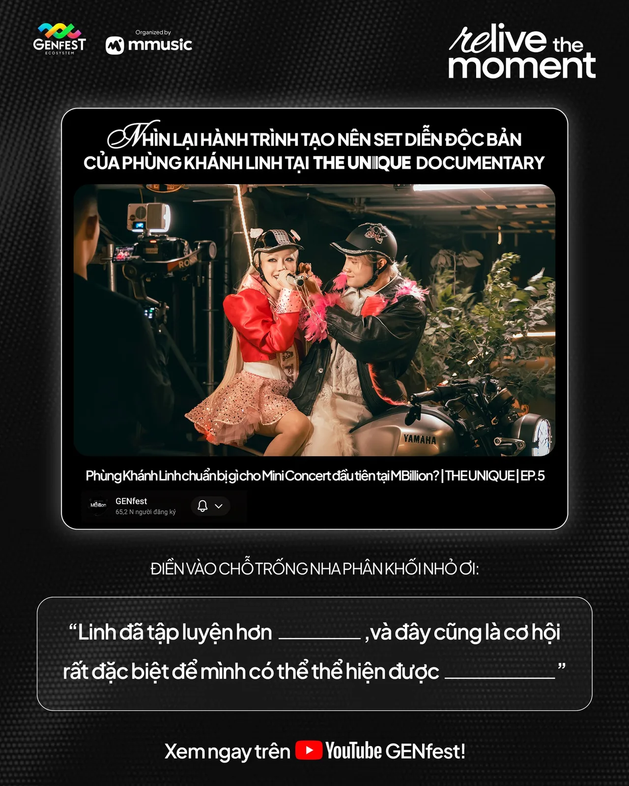 RELIVE THE MOMENT | ĐIỂM LẠI NHỮNG KHOẢNH KHẮC TRUYỀN CẢM HỨNG CỦA PHÙNG KHÁNH L