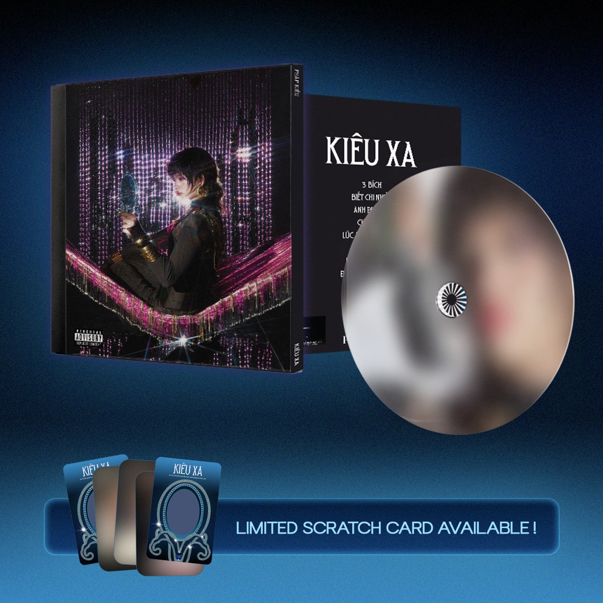 Album KIÊU XA - Standard Version (Đĩa CD)