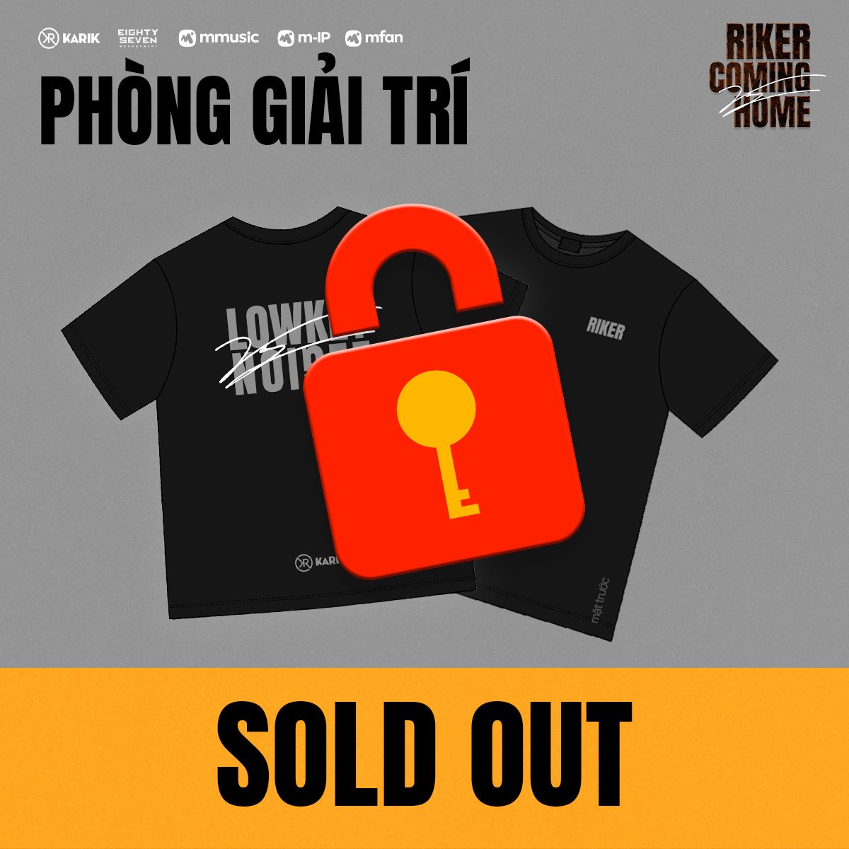 [Nhận hàng tại sự kiện] KARIK - T-SHIRT PHÒNG GIẢI TRÍ