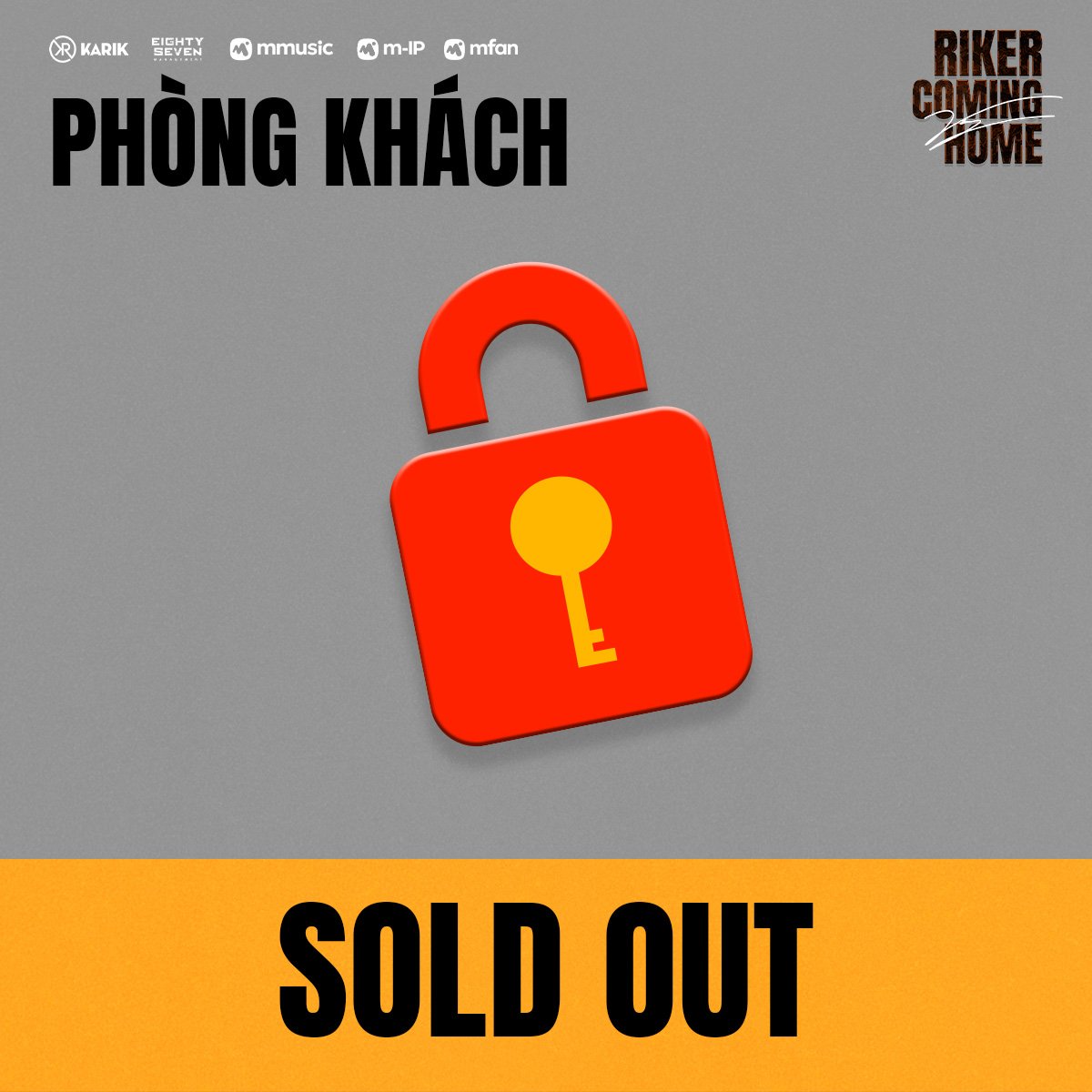 KARIK - FREE ENTRY TICKET - HẠNG VÉ PHÒNG KHÁCH