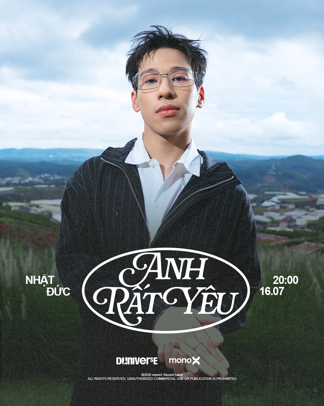 Hai từ
có thể bắt đầu một cuộc chuyện trò.
20:00 • 16.07.2026
#Duniverse #AnhR