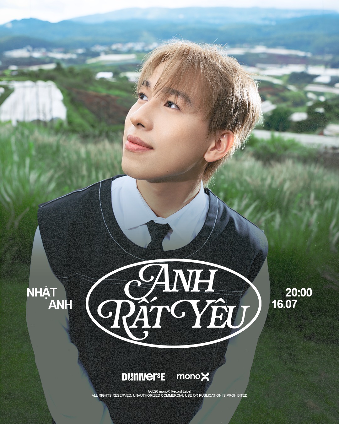 Một từ
có thể mở đầu một cuộc gặp gỡ.
20:00 • 16.07.2026
#Duniverse #AnhRatYe
