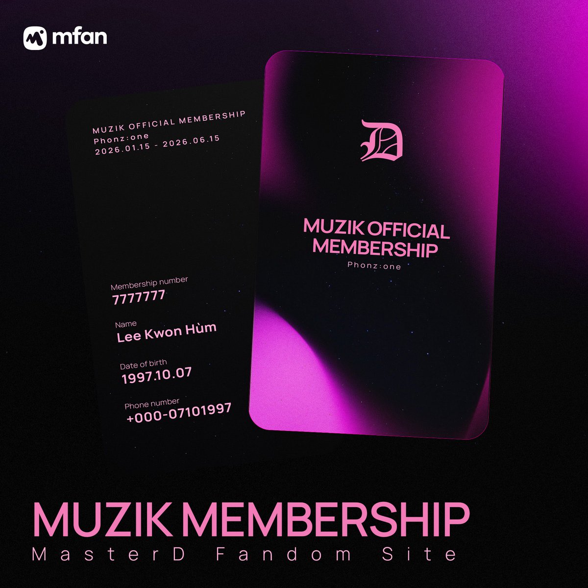 🎉 CHÍNH THỨC MỞ BÁN MUZIK OFFICIAL MEMBERSHIP – MASTERD OFFICIAL FANDOM SITE 🎉